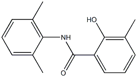 N-(2,6-dimethylphenyl)-2-hydroxy-3-methylbenzamide Structure