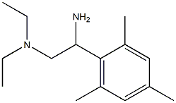 N-(2-amino-2-mesitylethyl)-N,N-diethylamine Structure