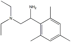 N-(2-amino-2-mesitylethyl)-N,N-diethylamine,,结构式