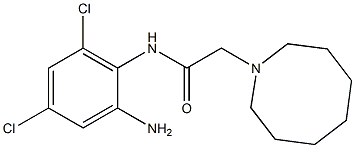 N-(2-amino-4,6-dichlorophenyl)-2-(azocan-1-yl)acetamide