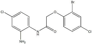 N-(2-amino-4-chlorophenyl)-2-(2-bromo-4-chlorophenoxy)acetamide|