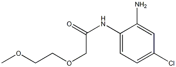 N-(2-amino-4-chlorophenyl)-2-(2-methoxyethoxy)acetamide 结构式