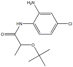 N-(2-amino-4-chlorophenyl)-2-(tert-butoxy)propanamide,,结构式