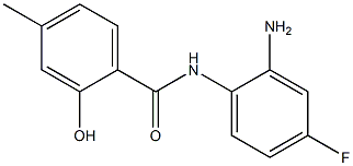  N-(2-amino-4-fluorophenyl)-2-hydroxy-4-methylbenzamide