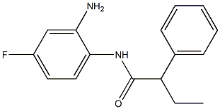 N-(2-amino-4-fluorophenyl)-2-phenylbutanamide Structure