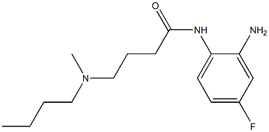  N-(2-amino-4-fluorophenyl)-4-[butyl(methyl)amino]butanamide