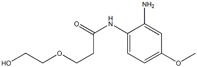 N-(2-amino-4-methoxyphenyl)-3-(2-hydroxyethoxy)propanamide