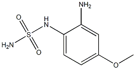 N-(2-amino-4-methoxyphenyl)sulfamide,,结构式