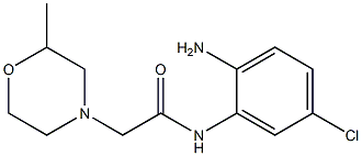 N-(2-amino-5-chlorophenyl)-2-(2-methylmorpholin-4-yl)acetamide|