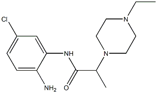 N-(2-amino-5-chlorophenyl)-2-(4-ethylpiperazin-1-yl)propanamide