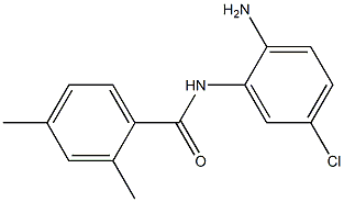 N-(2-amino-5-chlorophenyl)-2,4-dimethylbenzamide Struktur