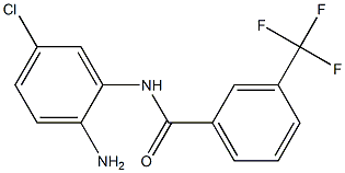 N-(2-amino-5-chlorophenyl)-3-(trifluoromethyl)benzamide Structure