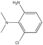 N-(2-amino-6-chlorophenyl)-N,N-dimethylamine 化学構造式