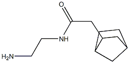 N-(2-aminoethyl)-2-{bicyclo[2.2.1]heptan-2-yl}acetamide Struktur