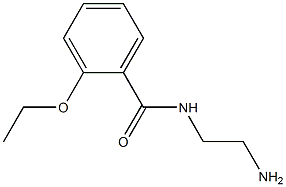 N-(2-aminoethyl)-2-ethoxybenzamide 结构式