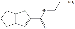 N-(2-aminoethyl)-4H,5H,6H-cyclopenta[b]thiophene-2-carboxamide Structure