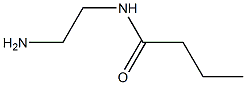 N-(2-aminoethyl)butanamide 化学構造式