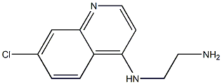 N-(2-aminoethyl)-N-(7-chloroquinolin-4-yl)amine Structure