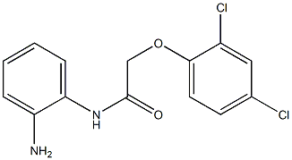 N-(2-aminophenyl)-2-(2,4-dichlorophenoxy)acetamide Struktur
