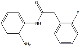 N-(2-aminophenyl)-2-(2-fluorophenyl)acetamide Struktur