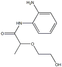 N-(2-aminophenyl)-2-(2-hydroxyethoxy)propanamide Structure