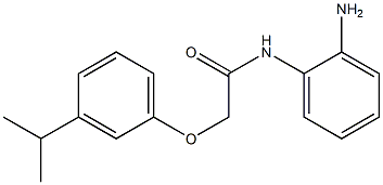 N-(2-aminophenyl)-2-(3-isopropylphenoxy)acetamide