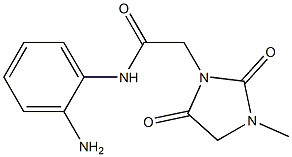 N-(2-aminophenyl)-2-(3-methyl-2,5-dioxoimidazolidin-1-yl)acetamide