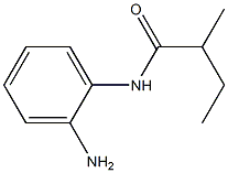 N-(2-aminophenyl)-2-methylbutanamide,,结构式