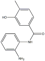 N-(2-aminophenyl)-3-hydroxy-4-methylbenzamide Struktur