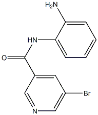 N-(2-aminophenyl)-5-bromopyridine-3-carboxamide Structure