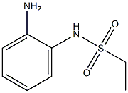 N-(2-aminophenyl)ethanesulfonamide 结构式