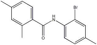 N-(2-bromo-4-methylphenyl)-2,4-dimethylbenzamide Structure