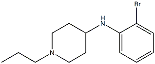 N-(2-bromophenyl)-1-propylpiperidin-4-amine Structure
