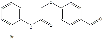 N-(2-bromophenyl)-2-(4-formylphenoxy)acetamide