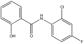  N-(2-chloro-4-fluorophenyl)-2-hydroxybenzamide