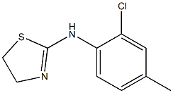 N-(2-chloro-4-methylphenyl)-4,5-dihydro-1,3-thiazol-2-amine Structure