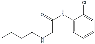 N-(2-chlorophenyl)-2-(pentan-2-ylamino)acetamide|