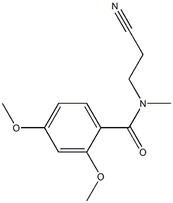 N-(2-cyanoethyl)-2,4-dimethoxy-N-methylbenzamide