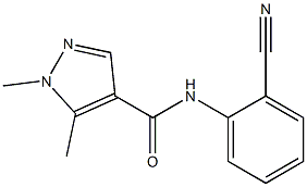 N-(2-cyanophenyl)-1,5-dimethyl-1H-pyrazole-4-carboxamide