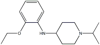 N-(2-ethoxyphenyl)-1-(propan-2-yl)piperidin-4-amine 化学構造式