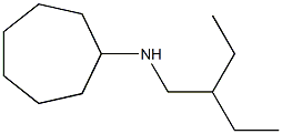 N-(2-ethylbutyl)cycloheptanamine Struktur