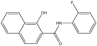 N-(2-fluorophenyl)-1-hydroxynaphthalene-2-carboxamide|