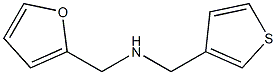 N-(2-furylmethyl)-N-(thien-3-ylmethyl)amine,,结构式