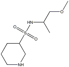 N-(2-methoxy-1-methylethyl)piperidine-3-sulfonamide|