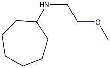 N-(2-methoxyethyl)cycloheptanamine 化学構造式