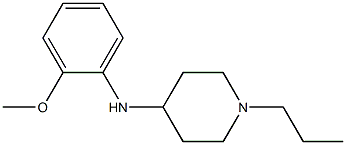 N-(2-methoxyphenyl)-1-propylpiperidin-4-amine,,结构式