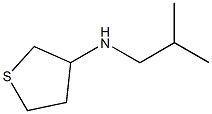 N-(2-methylpropyl)thiolan-3-amine,,结构式