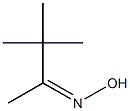 N-(3,3-dimethylbutan-2-ylidene)hydroxylamine 化学構造式