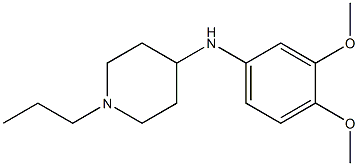 N-(3,4-dimethoxyphenyl)-1-propylpiperidin-4-amine