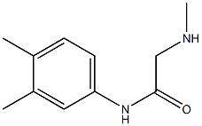 N-(3,4-dimethylphenyl)-2-(methylamino)acetamide